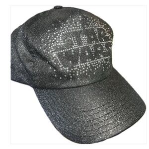 DISNEY PARKS Star Wars Rhinestone Cap Adult Black NWOT